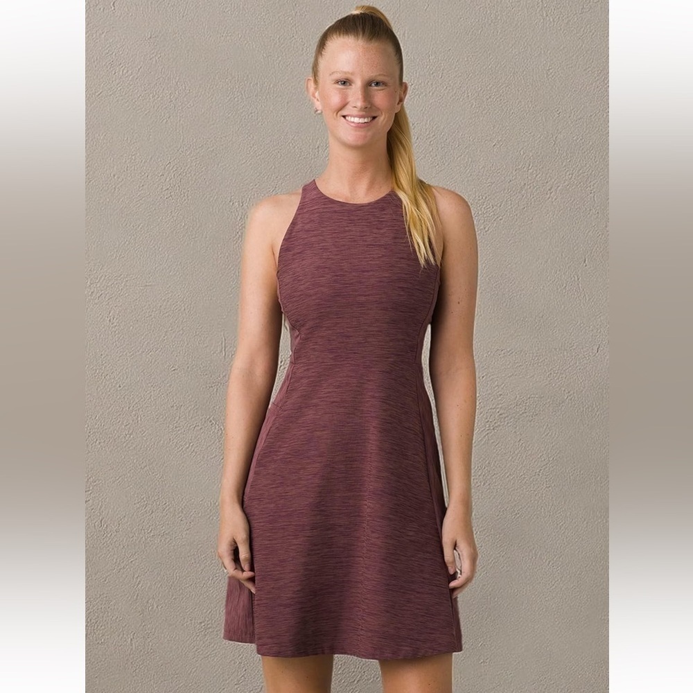 prAna NWT Kimble Dress heather purple sz XS